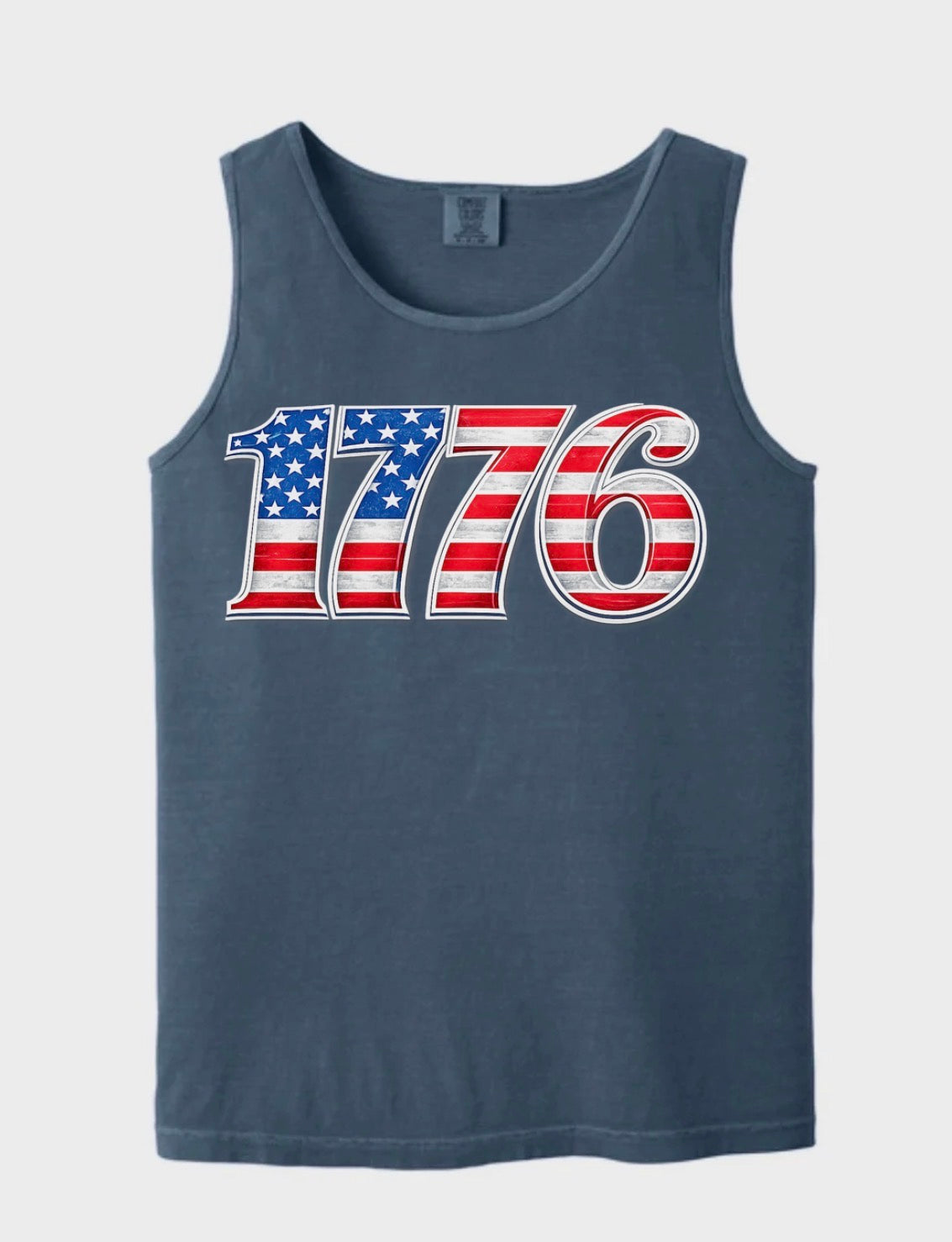 1776 Denim Color Tank