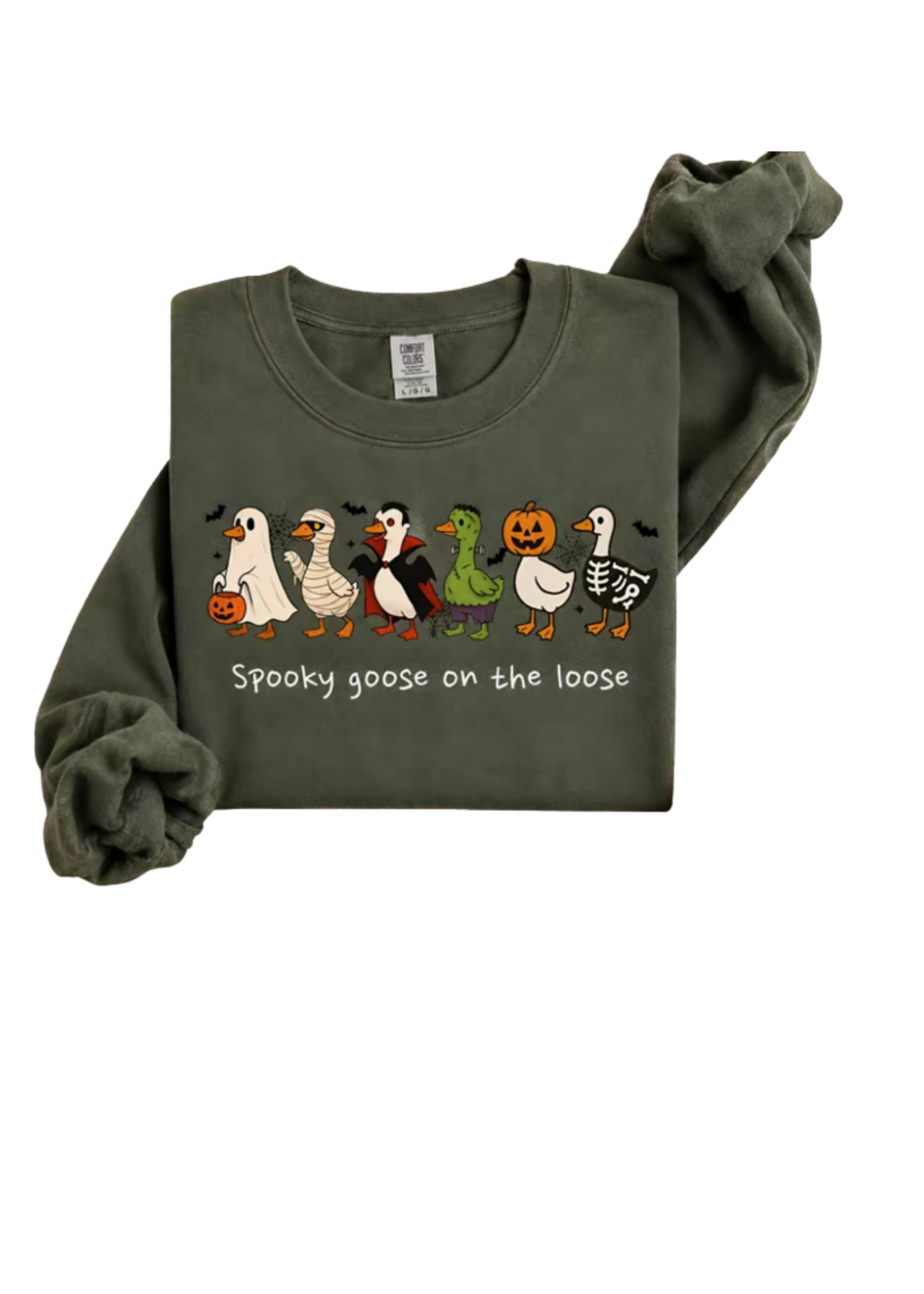 Marching Halloween Geese