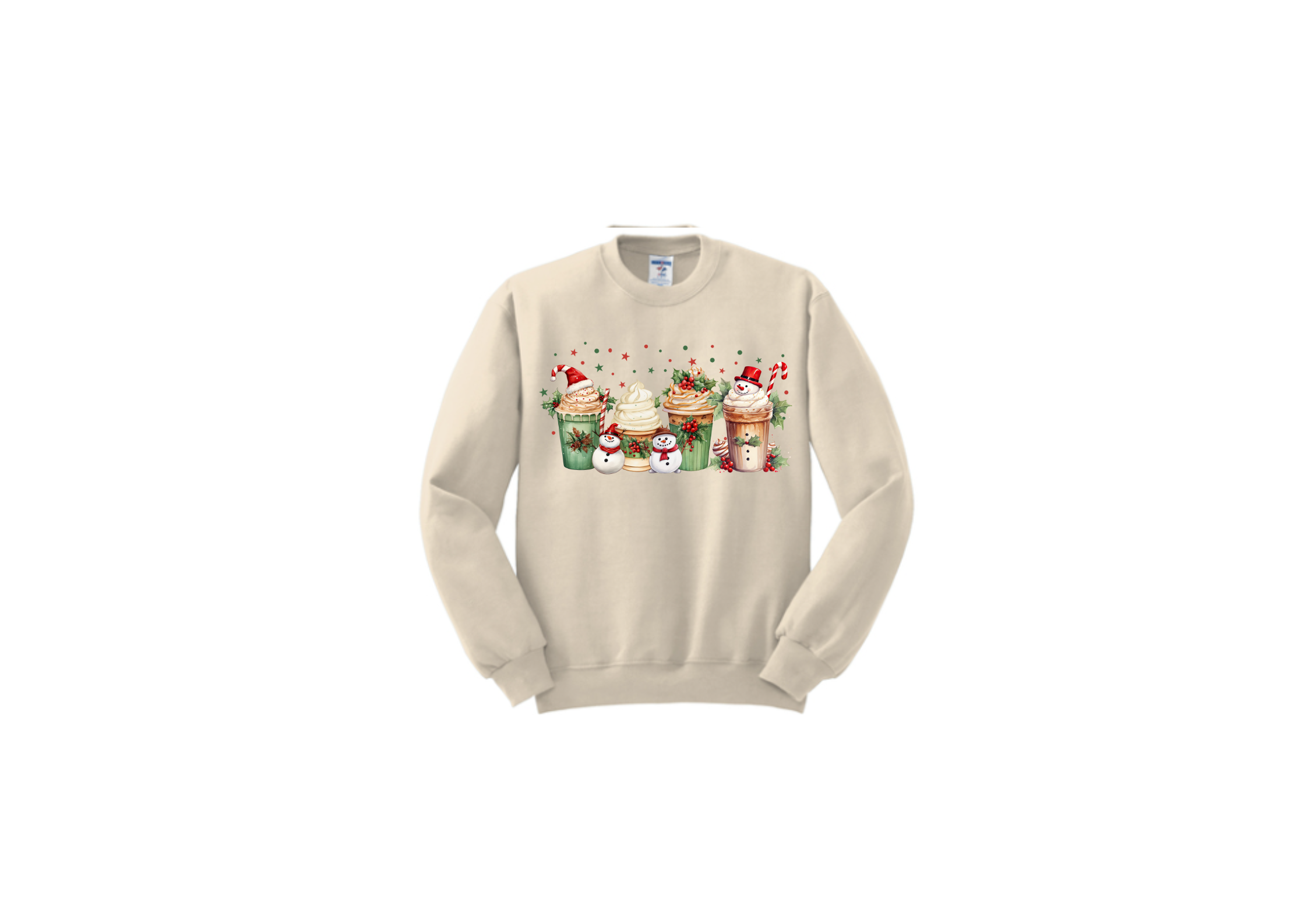 Snowman Coffee Christmas Sweatshirt