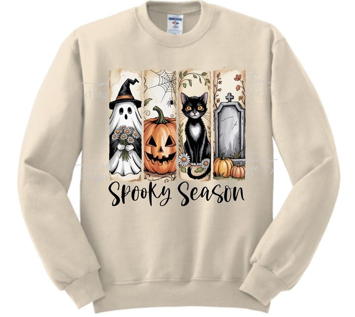 Spooky Season Sweatshirt - S-XL