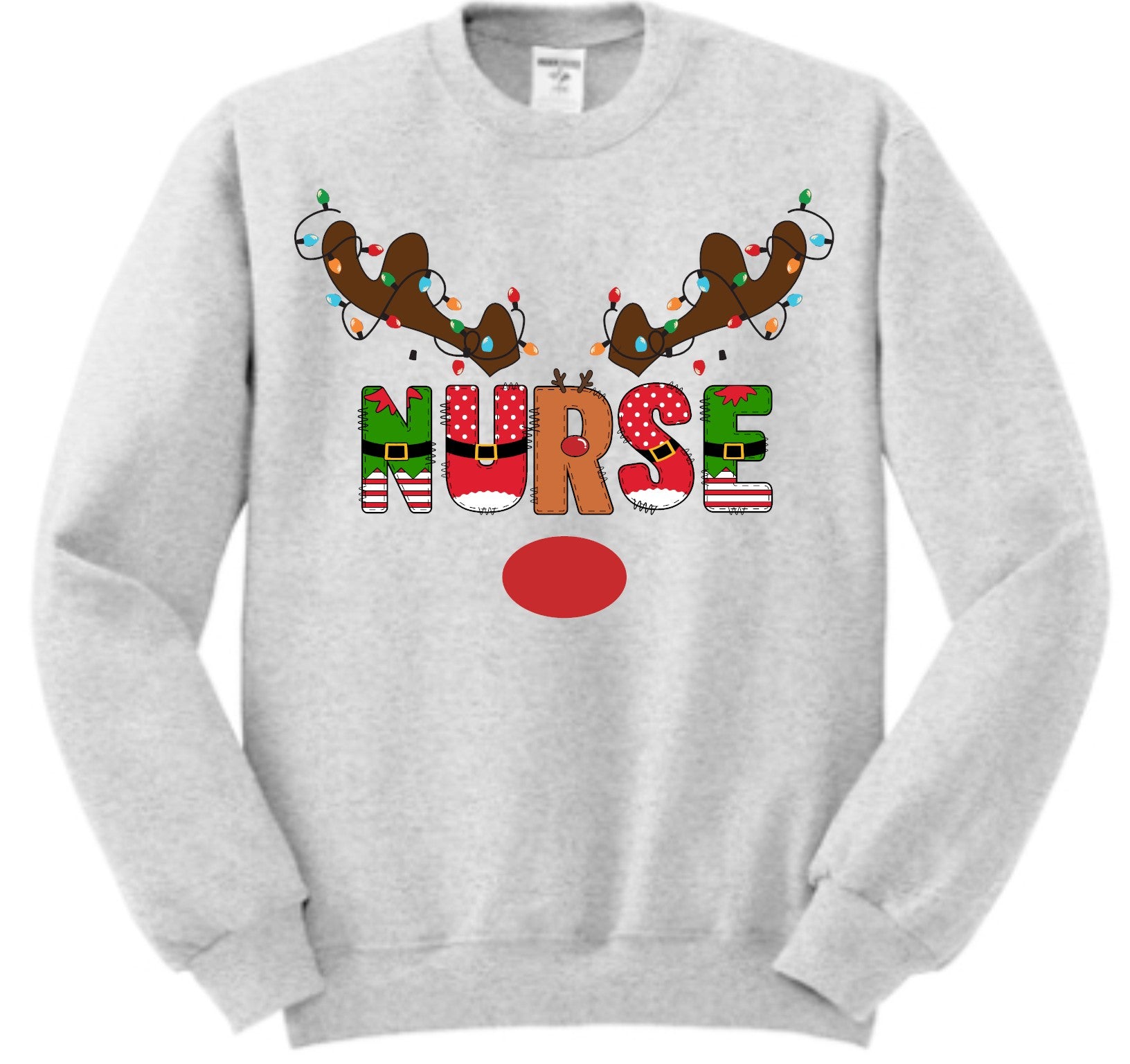 Nurse Reindeer Sweatshirt
