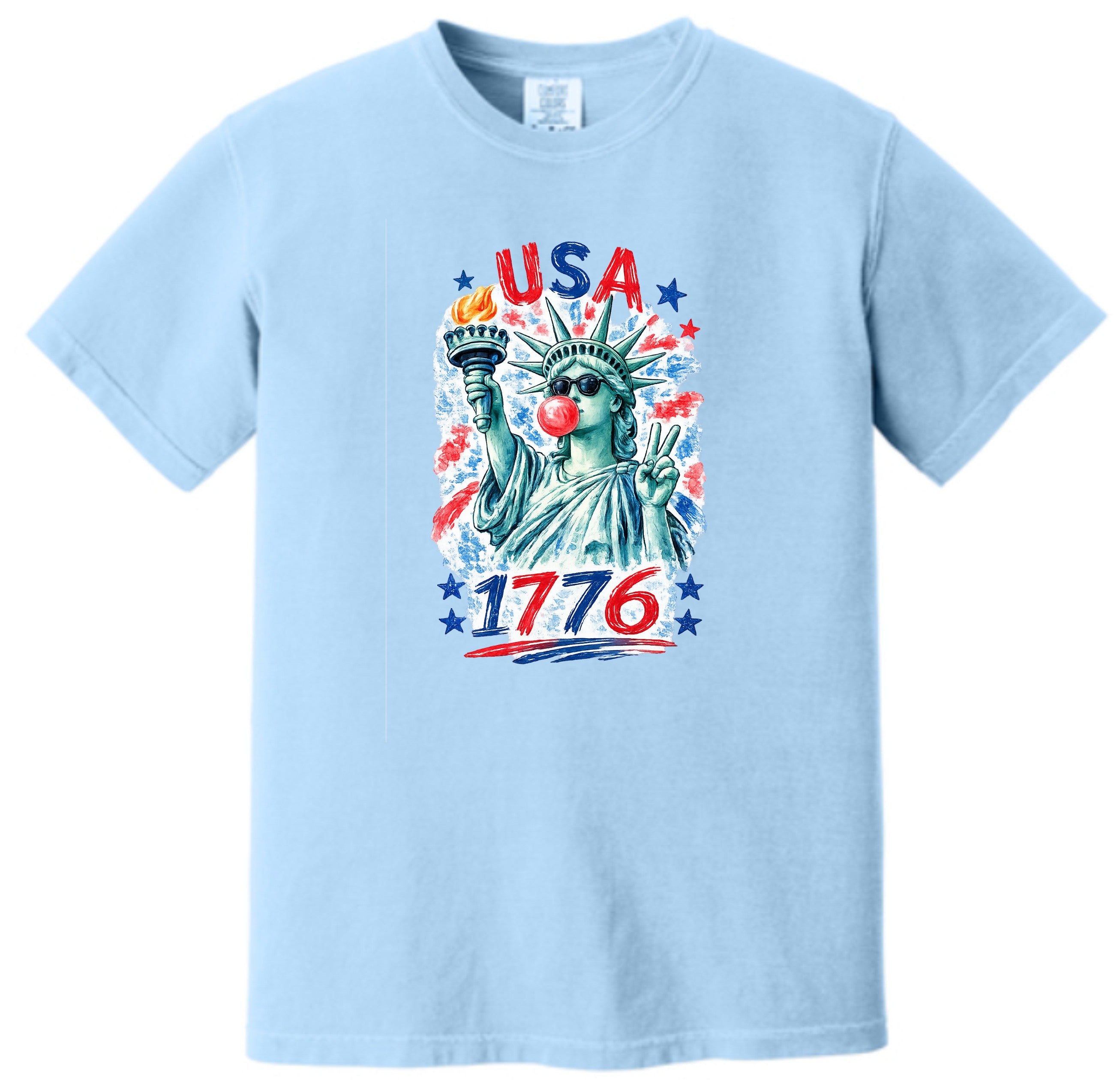 USA 1776 STATUE TSHIRT