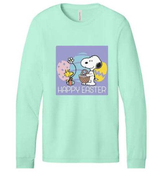 Easter Snoopy Long Sleeve