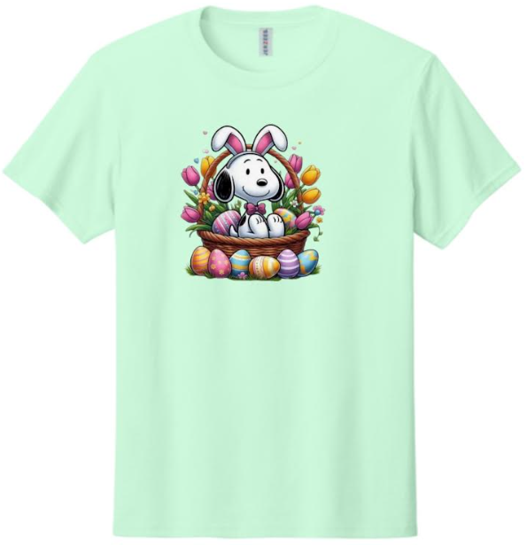 Snoopy in a Easter Basket