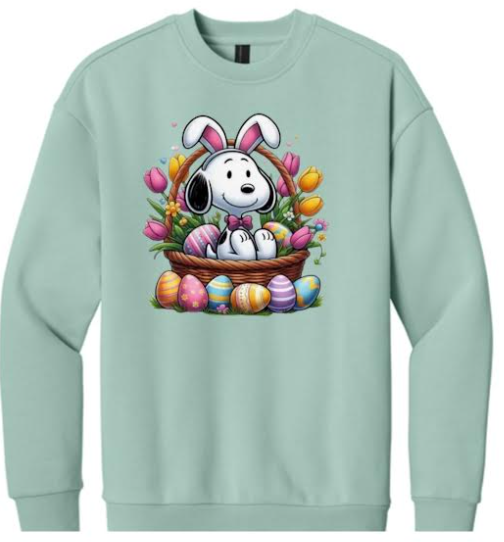 Snoopy in a Easter Basket